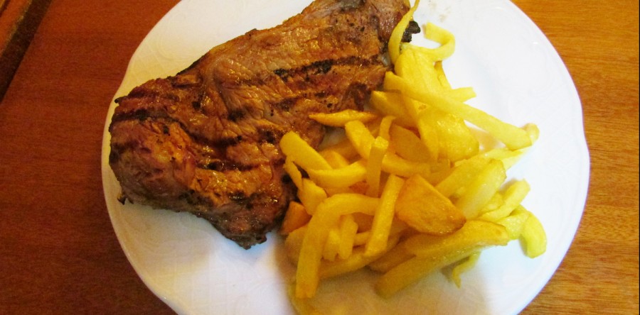 Chuleton de ternera a la brasa