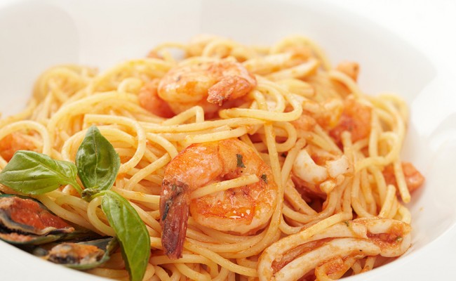 Pasta with Shrimps